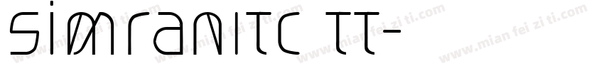 SimranITC TT字体转换